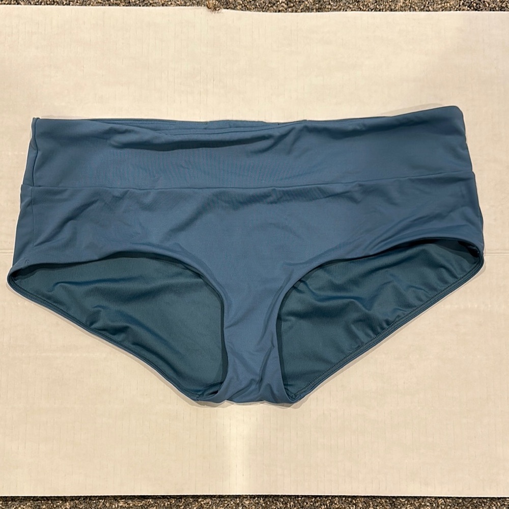 Women's Blue swim briefs